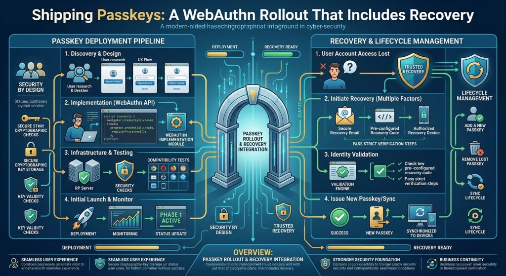 Shipping Passkeys: A Web Authn Rollout That Includes Recovery